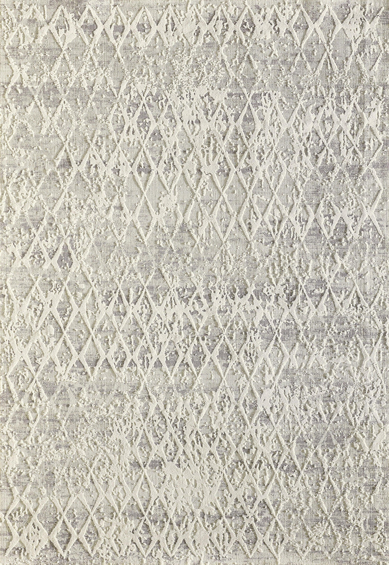 QUARTZ 27039-111 IVORY/SILVER - Modern Rug Importers