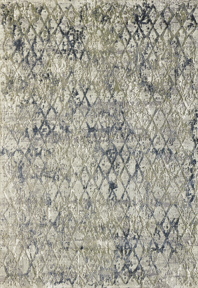 QUARTZ 27039-115 LIGHT BEIGE/BLUE - Modern Rug Importers
