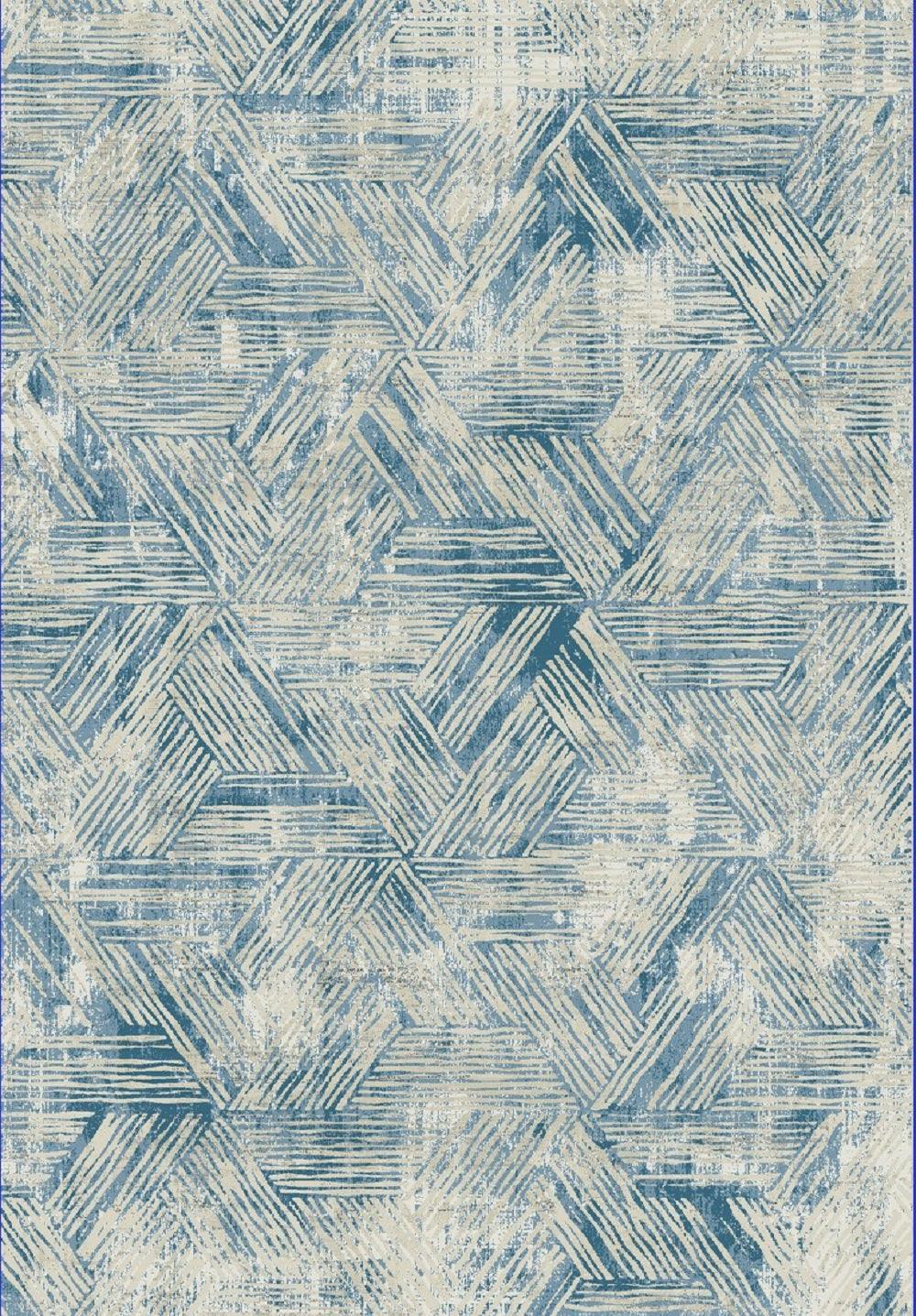 QUARTZ 27041-150 BEIGE/BLUE - Modern Rug Importers