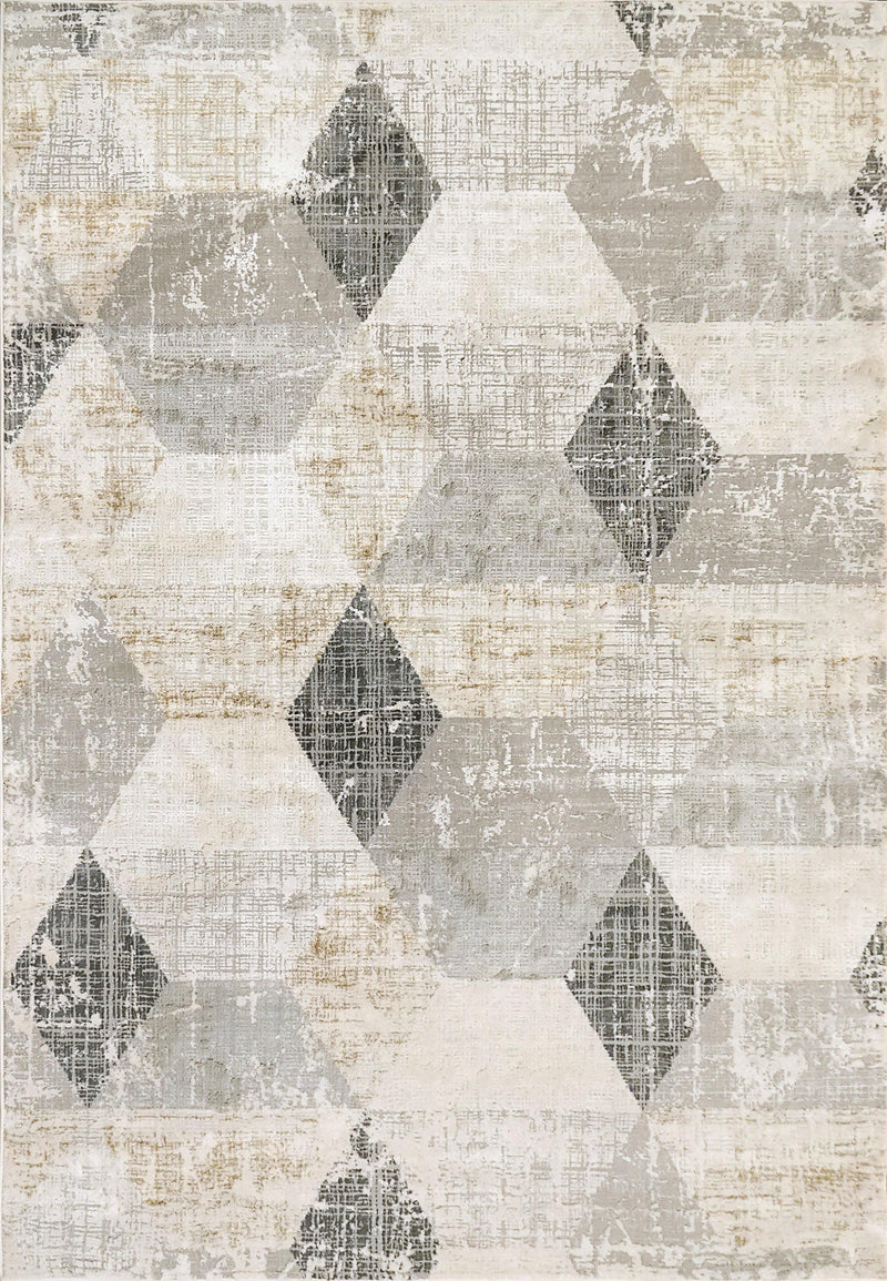 QUARTZ 27070-999 IVORY/SLATE - Modern Rug Importers