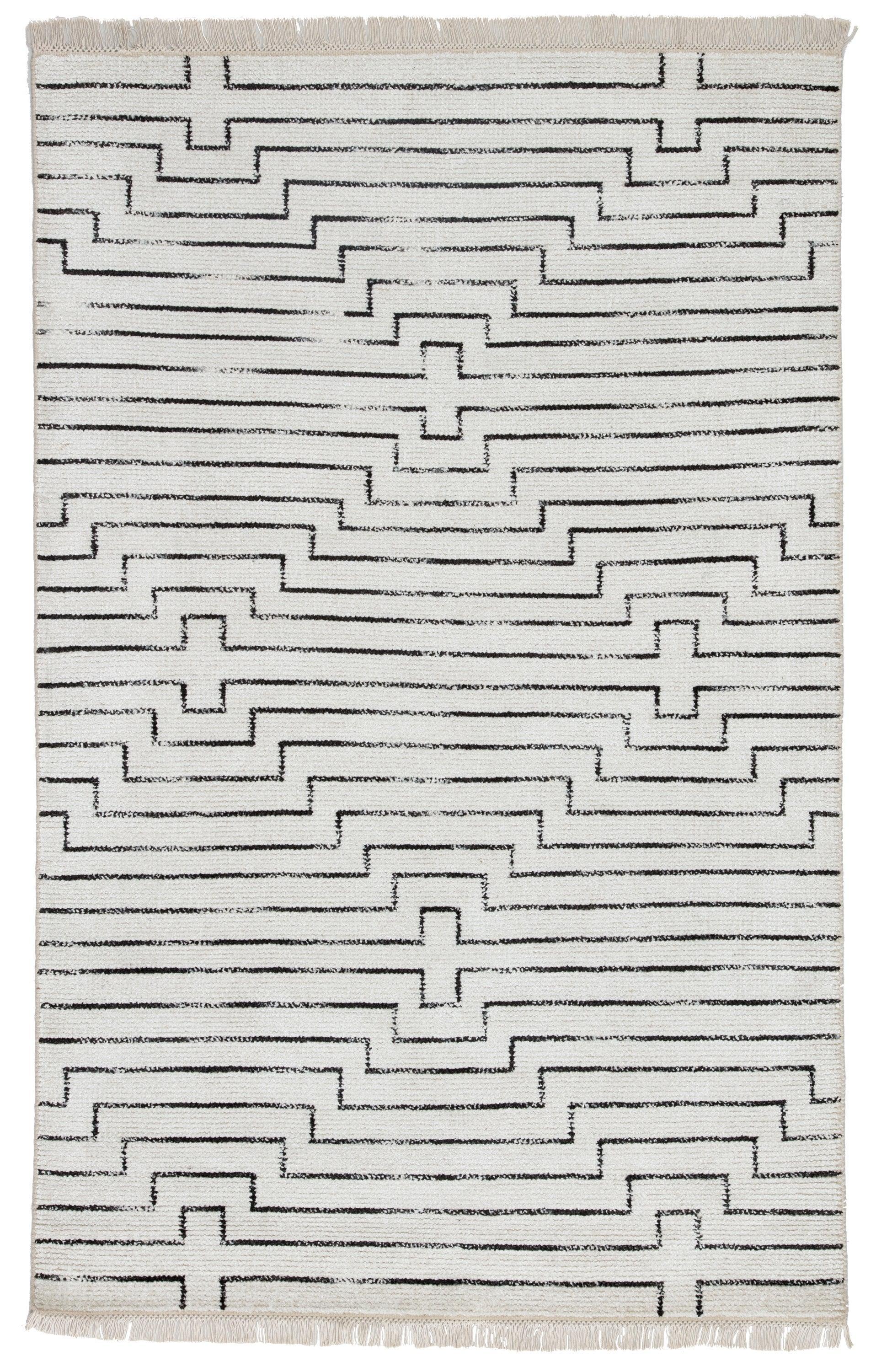 SAT02 Satellite - Jaipur Living Alloy Handmade Geometric Area Rug - Modern Rug Importers