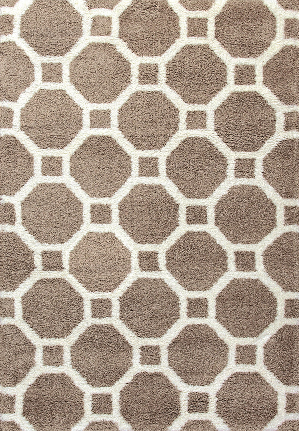 SILKY SHAG 5903-115 BEIGE - Modern Rug Importers