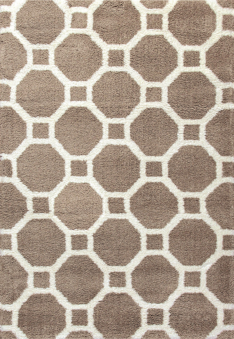 SILKY SHAG 5903-115 BEIGE - Modern Rug Importers
