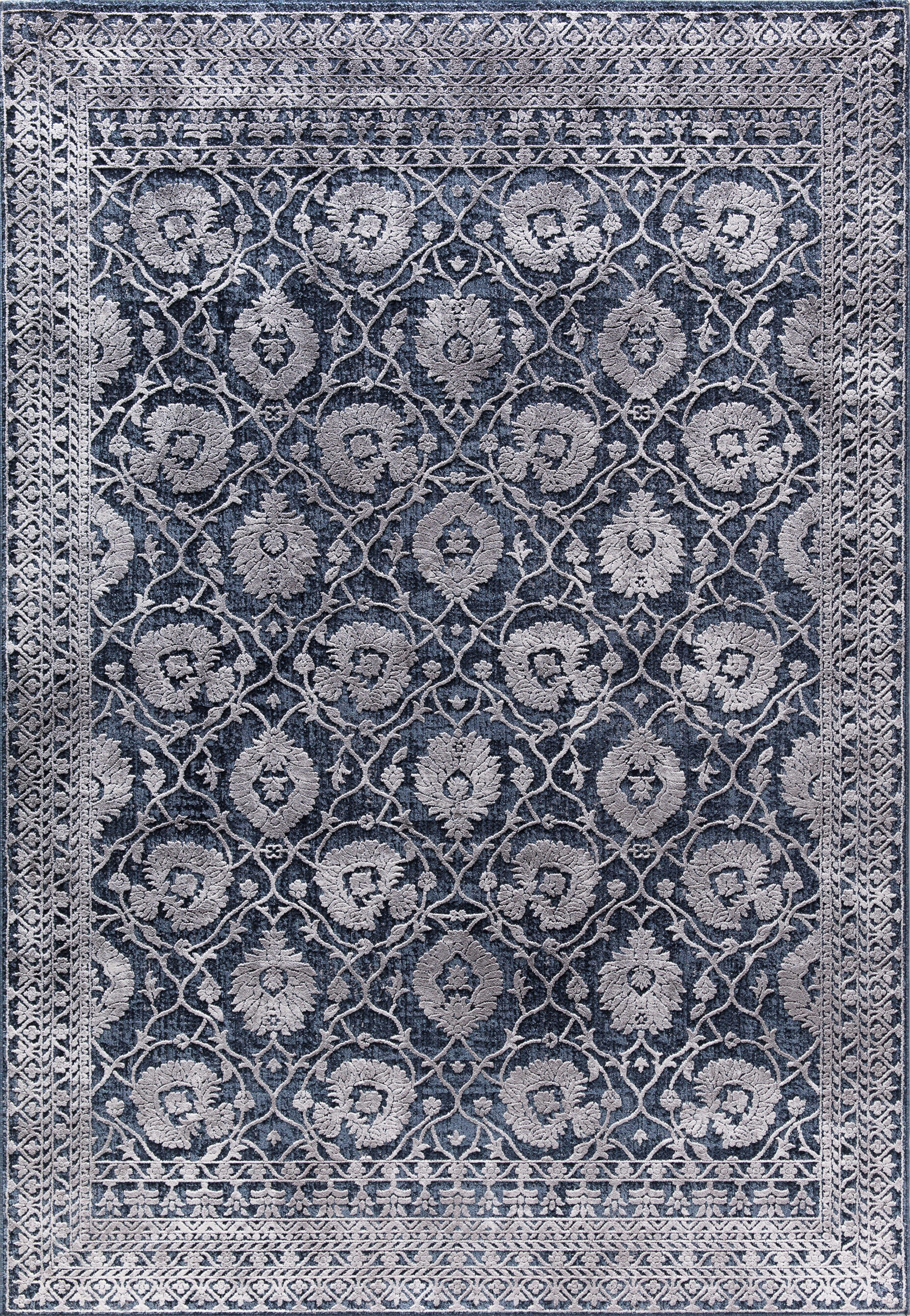 TORINO 3327-500 NAVY - Modern Rug Importers