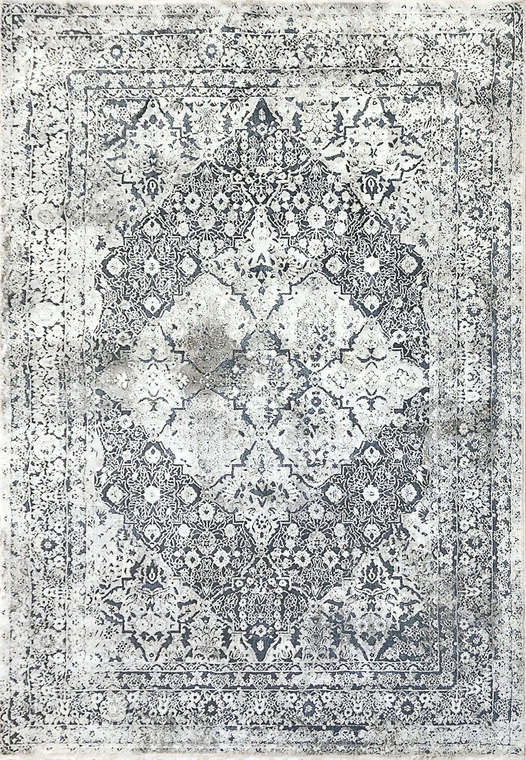 TORINO 3338-510 BLUE/IVORY - Modern Rug Importers