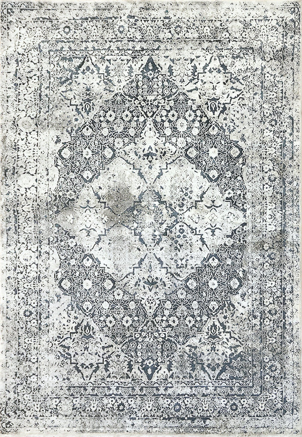 TORINO 3338-510 BLUE/IVORY - Modern Rug Importers