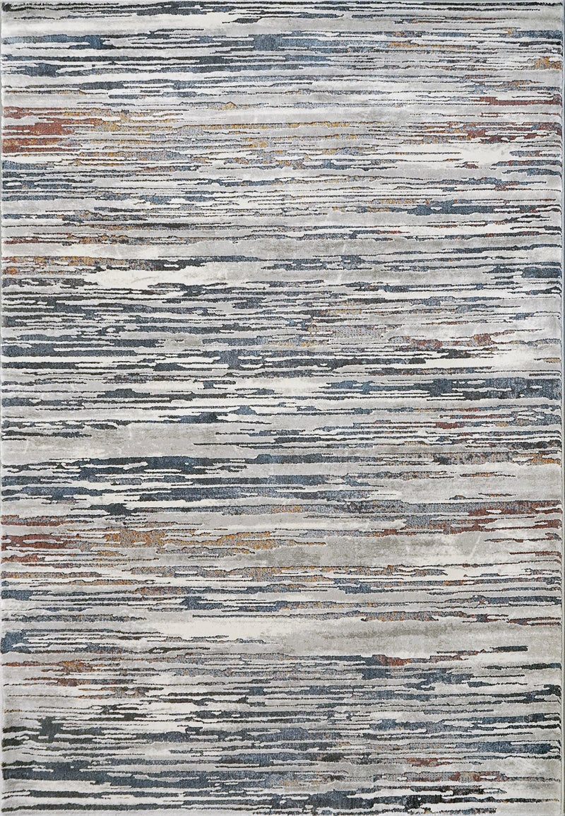 ASTRO 3953-957 GREY/BLUE/TAUPE/OCHRE - Modern Rug Importers