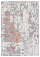 Vibe by Jaipur Living Tocarra Abstract Gray/ Red Area Rug - Modern Rug Importers