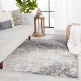 Vibe by Jaipur Living Delano Abstract Gray/ Ivory Area Rug - Modern Rug Importers