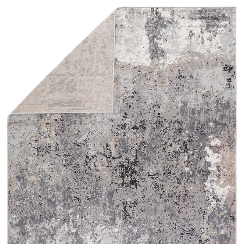 Vibe by Jaipur Living Perrin Abstract Gray/ Tan Area Rug - Modern Rug Importers
