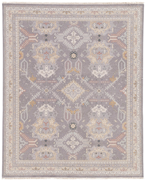 Jaipur Living Wolter Hand-Knotted Medallion Gray/ Gold Area Rug - Modern Rug Importers