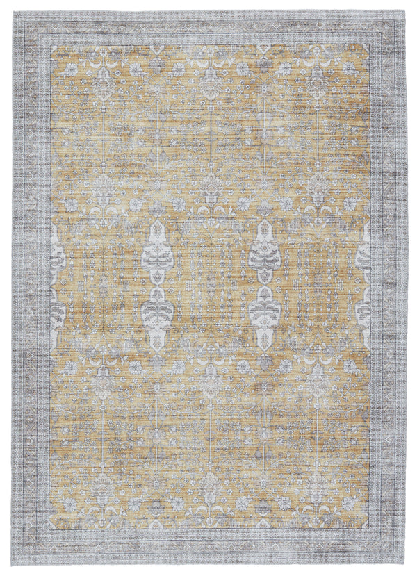 Vibe by Jaipur Living Calla Oriental Gray/ Gold Area Rug - Modern Rug Importers
