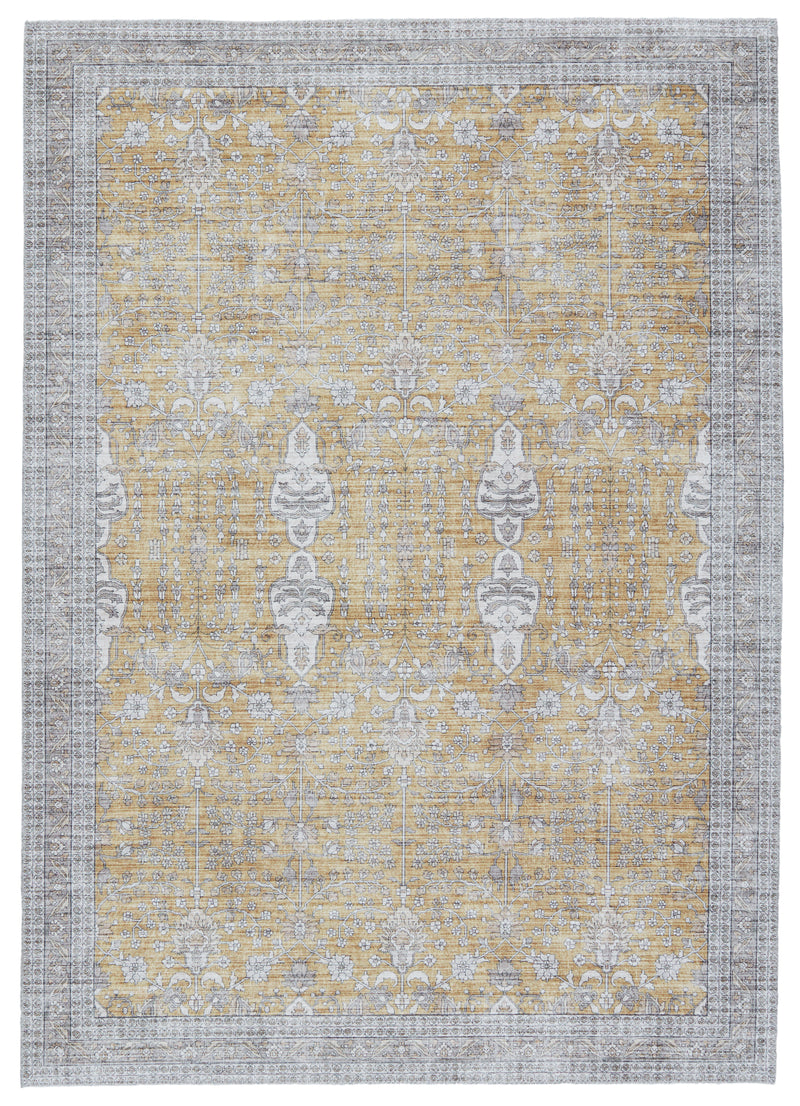 Vibe by Jaipur Living Calla Oriental Gray/ Gold Area Rug - Modern Rug Importers