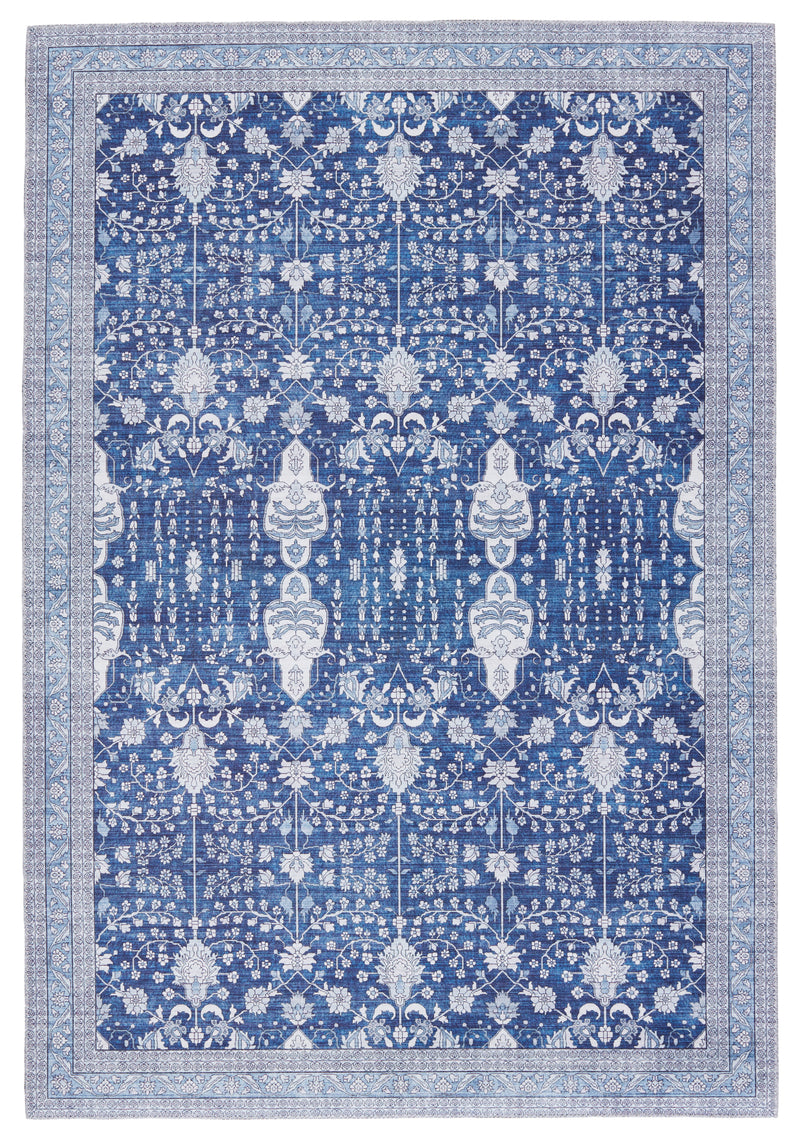 Vibe by Jaipur Living Calla Oriental Blue/ White Area Rug - Modern Rug Importers