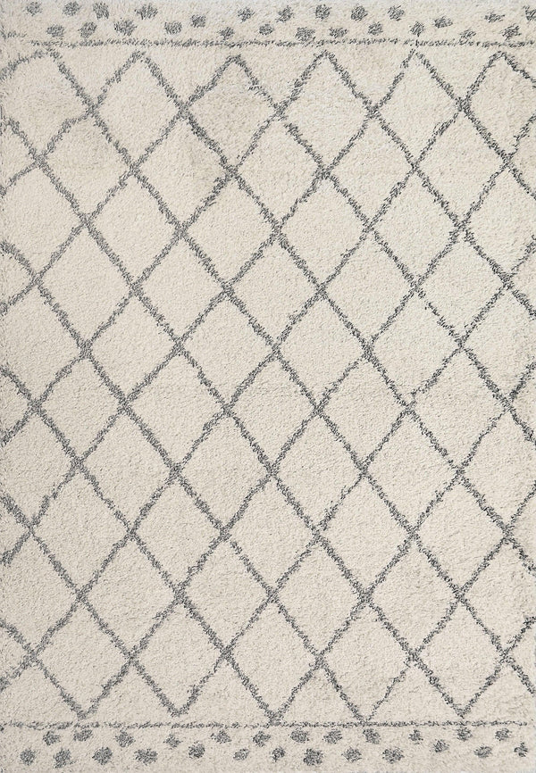 ABYSS 5080-109 IVORY/GREY - Modern Rug Importers