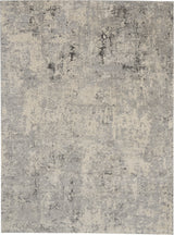 Nourison Rustic Textures RUS07 Grey/Beige Painterly Indoor Rug