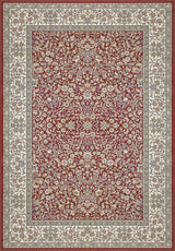 ANCIENT GARDEN 57078-1414 RED/IVORY - Modern Rug Importers