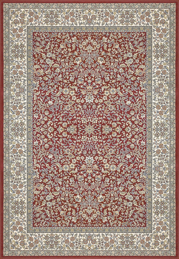 ANCIENT GARDEN 57078-1414 RED/IVORY - Modern Rug Importers