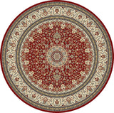 ANCIENT GARDEN 57119-1414 RED/IVORY - Modern Rug Importers