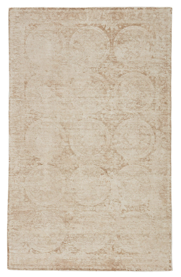BBB03 Brentwood by Barclay Butera - Jaipur Living Crescent Handmade Medallion Area Rug - Modern Rug Importers