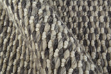 Berkeley Modern Eco-Friendly Braided Rug, Chracoal Gray/Ivory, 5ft x 8ft Area Rug - Modern Rug Importers