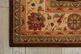 Nourison Living Treasures LI04 Brown Persian Indoor Rug