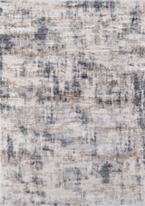 Cannes Grey Designer Abstract Area Rug - Modern Rug Importers