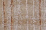 Cannes Lustrous Textured Rug, Striated, Sierra Brown, 5ft x 8ft Area Rug - Modern Rug Importers