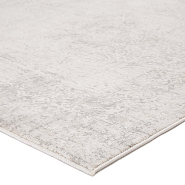 Jaipur Living Lianna Abstract Silver/ White Area Rug - Modern Rug Importers