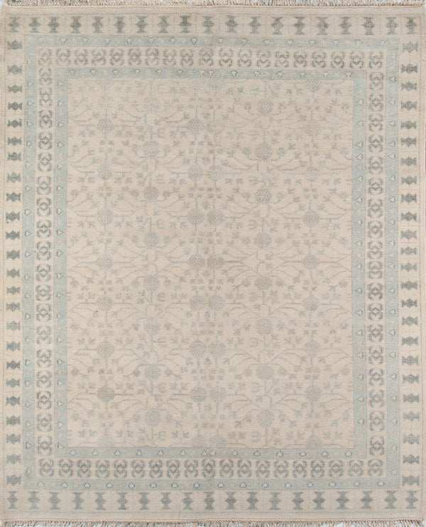Concord Ivory Sudbury Hand Knotted Oriental Area Rug - Modern Rug Importers
