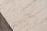 Dartmouth Beige Bartlett Hand Woven Abstract Runner Rug - Modern Rug Importers