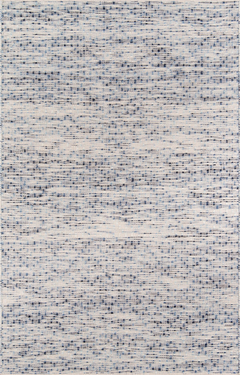 Dartmouth Blue Bartlett Hand Woven Abstract Area Rug - Modern Rug Importers