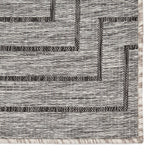 Nikki Chu by Jaipur Living Xantho Indoor/ Outdoor Geometric Gray Area Rug - Modern Rug Importers