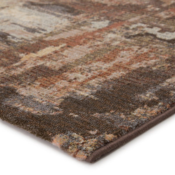 Jaipur Living Buxton Abstract Brown/ Beige Area Rug - Modern Rug Importers
