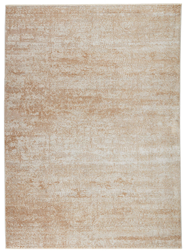 Vibe by Jaipur Living Evanthe Abstract Gold/ Ivory Area Rug - Modern Rug Importers