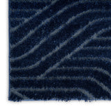 Calvin Klein SFC01 Surfaces Navy Shag Indoor Rug