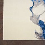 Nourison Twilight TWI27 Ivory/Blue Artistic Indoor Rug