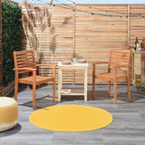 Nourison Essentials NRE01 Yellow Outdoor Indoor/Outdoor Rug