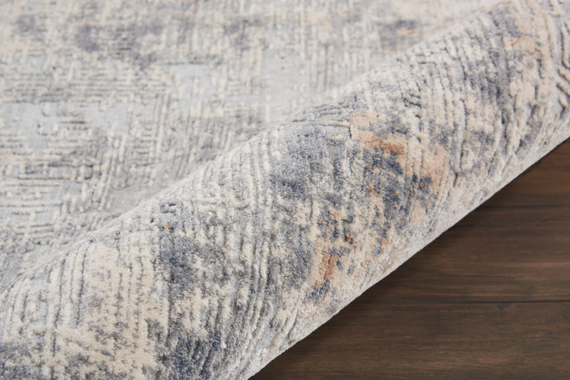 Nourison Rustic Textures RUS01 Grey/Beige Painterly Indoor Rug