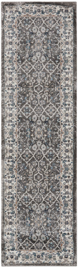 Kathy Ireland American Manor AMR01 Grey/Ivory French Country Indoor Rug