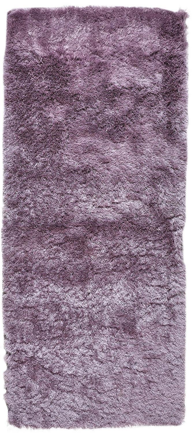 Indochine Plush Shag Accent Rug with Metallic Sheen, Amethyst Quartz, 2ft x 3ft-4in - Modern Rug Importers
