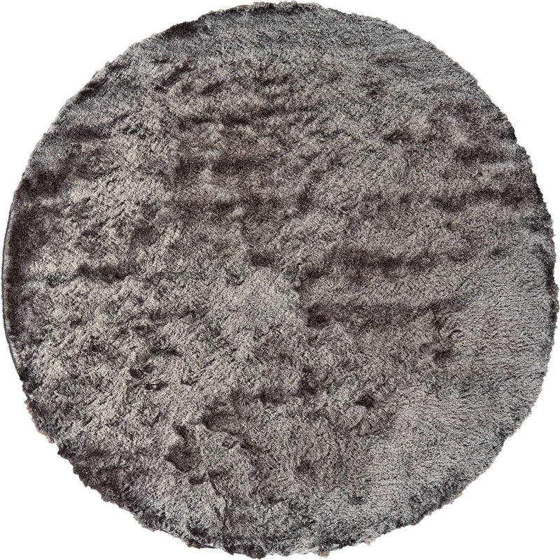 Indochine Plush Shag, Metallic Sheen, Gray/Silver Mink, 7ft-6in x 9ft-6in Area Rug - Modern Rug Importers