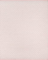 Langdon Pink Windsor Hand Woven Diamond, Dots Area Rug - Modern Rug Importers