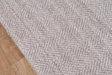 Ledgebrook Brown Washington Hand Woven Striped Area Rug - Modern Rug Importers