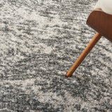 Nourison Dreamy Shag DRS04 Charcoal Grey Modern & Contemporary Indoor Rug