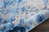 Nourison Prismatic PRS10 Blue/Grey Modern Indoor Rug