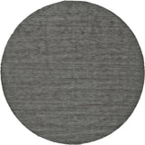 Luna Hand Woven Marled Wool Rug, Charcoal Gray, 9ft-6in x 13ft-6in Area Rug - Modern Rug Importers