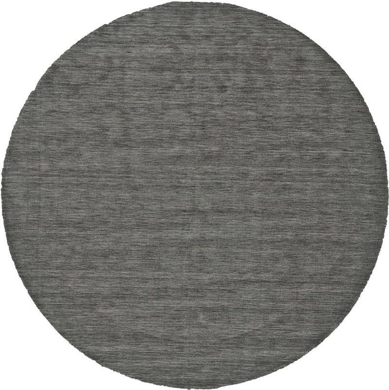Luna Hand Woven Marled Wool Rug, Charcoal Gray, 9ft-6in x 13ft-6in Area Rug - Modern Rug Importers
