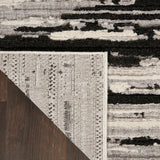 Nourison Zermatt ZER02 Ivory/Charcoal Contemporary Indoor Rug