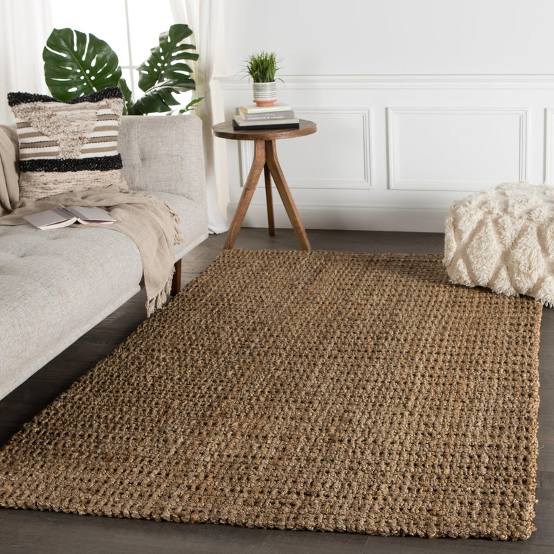 NAL03 Naturals Lucia - Jaipur Living Achelle Natural Solid Area Rug - Modern Rug Importers